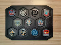 Display board for CS:GO pins