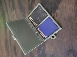 Dual SD Card Keychain