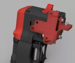 EBB36 mount for Voron Clockwork 1 extruder