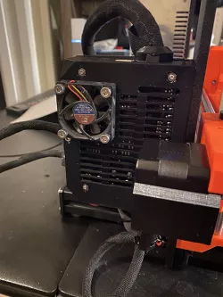 Einsy base external fan modification