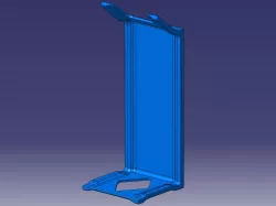 Electric shaver stand