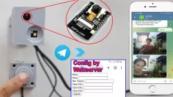 ESP32-CAM case - Door bell camera
