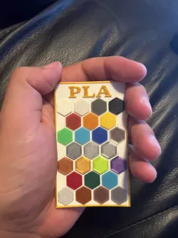 Filament Sample Card - 25 samples per card