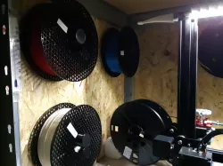 Filament Spool Wall Holder