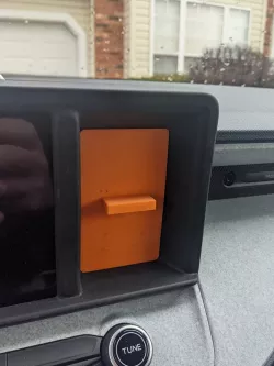 Ford FITS Press Fit Cubby Blank (2022 Ford Maverick)