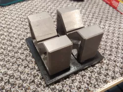 Gridfinity v-block holder