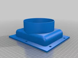 Harbor Freight Dust Collector outlet Connector