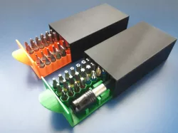 Hex bit storage box
