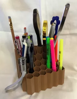 Hex Pen Holder