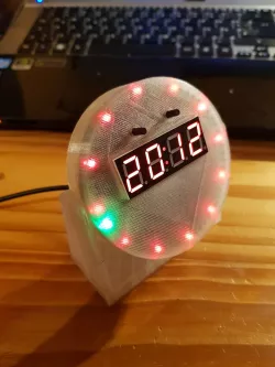 Housing for DIY LED Clock Kit DS1302