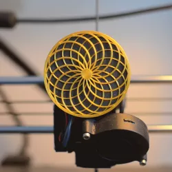 Hypnotic Extruder Visualizer - Kinetic Art - Optical Illusion - Mandala