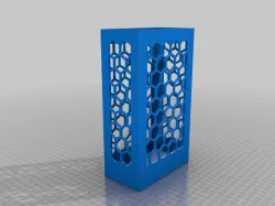 Ice pack cage for fan