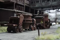 Junkerath 7cbm slag ladle car 1:87