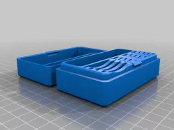 Large Hinged SD & Micro SD Card Box