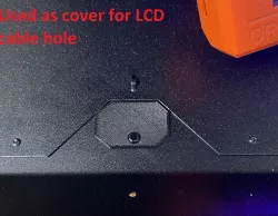 Larger cover plate for Original Prusa Enclosure