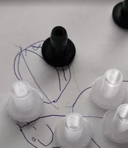 laundry rack replacement end caps