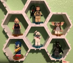 LEGO Dimensions Display Hexagons - Loose Fit