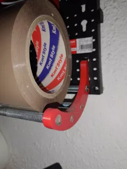Lidl Powerfix pegboard tape holder for newer models