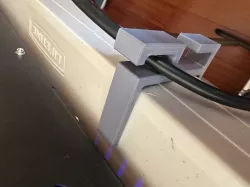 Lifetime table cable management clip