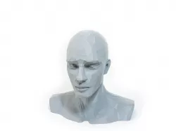 Low-poly Mannequin Head