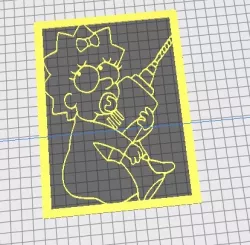 Maggie Framed - Simpsons