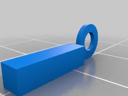 Male 3mm hinge