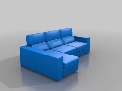 maqueta sofa