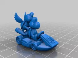 Mario Kart Downforce/monopoly + remixed/new racers!