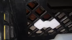 Milk crate mounting system