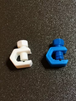 Mini clamp (yet another filament clip)