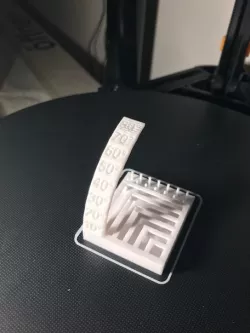 Mini Printer Test (Overhang, Bridge and String)