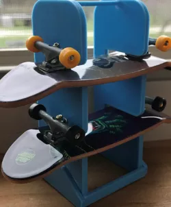 Mini Skateboard Rack For Tech Decks