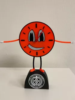 Miss Minutes clock