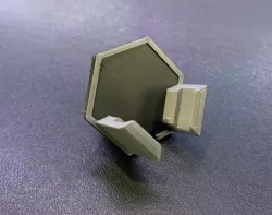 Modern Key Hanger Honeycomb Wall