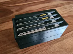 Modular knife box for BOSCH L-Boxx / Sortimo hanging insert LB 238/374