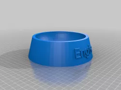 My Customized Fully Parametric Dog / Cat Food Bowl