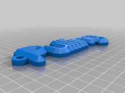 My Customized name keychain-pulling