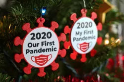 "My First Pandemic" 2020 Ornament