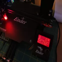 Night mode LCD cover for Ender 3 (Pro)