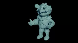 No Man's Sky Gek Figure/ Original Bobblehead Version