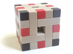 Ortho-Cube - Interlocking puzzle by Stewart Coffin (STC #1)