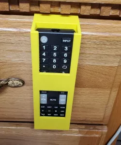Over the drawer remote holder