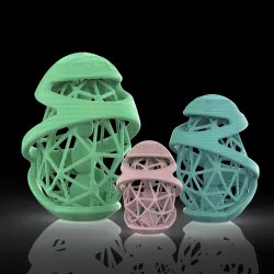 Overhang Egg ~ A 3D Printer stress test.