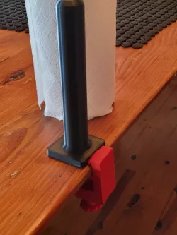 Paper Towel Holder with Clamp