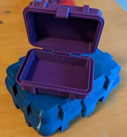 Parametric Rugged Box - No Assembly Required