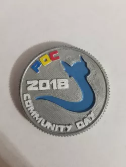 Pokemon Go Community Day #2 coin - Dratini