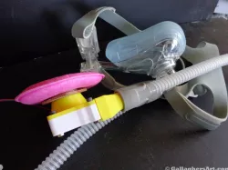 Powered, Air-Purifying Respirator (PAPR) Mod for CPAP face masks and more