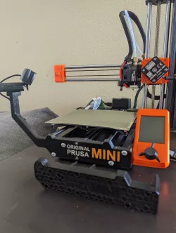 Prusa Mini Camera Stand and Front Plate
