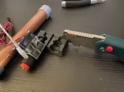 PTFE cutter (MK3S+ remix) with wider cutting slot