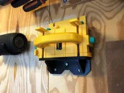 Push block wall mount